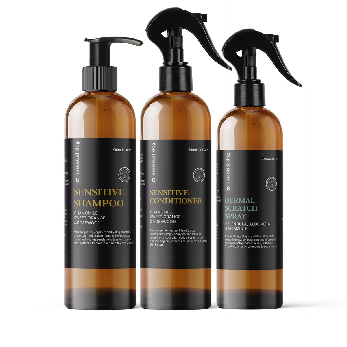 Sensitive Dog Shampoo: Chamomile, Sweet Orange & Rosewood-4