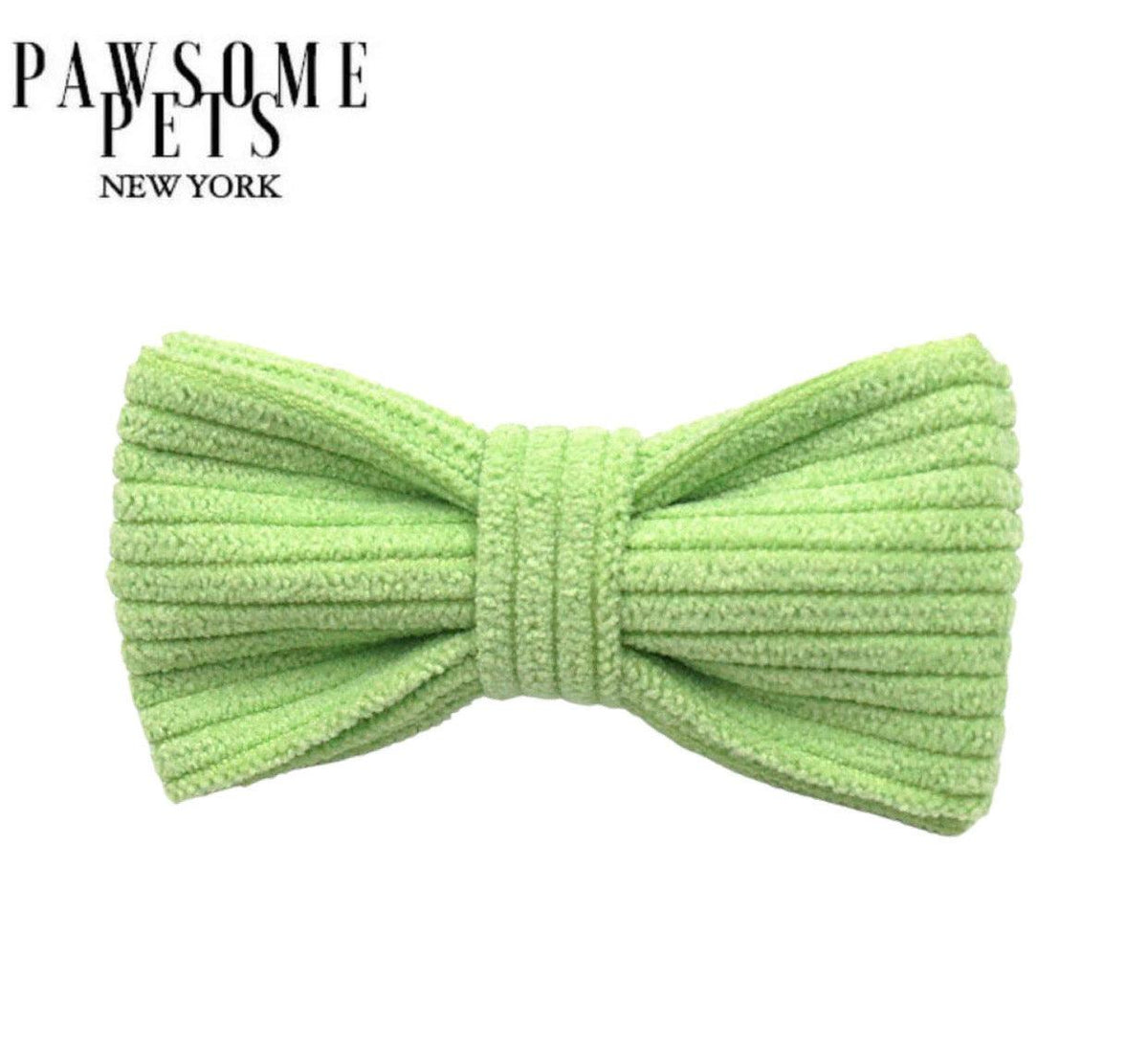 CORBATA DE MOÑO - VERDE FRIJOL