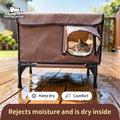 Casa para gatos aislada para exteriores